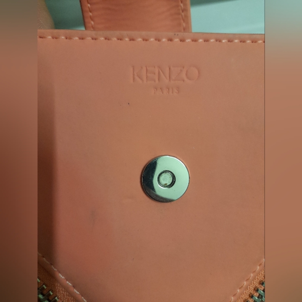 KENZO Kalifornia Coral Chain Strap Mini Crossbody Shoulder Bag Y2k - Picture 7 of 16